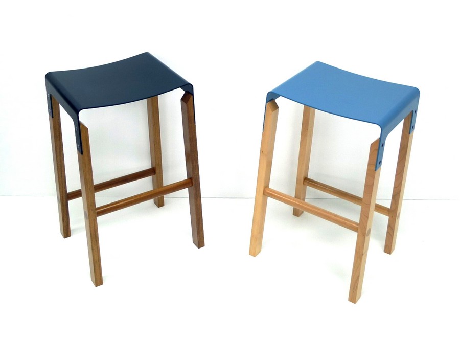 Разноцветные кухонные стулья от Cassels Design