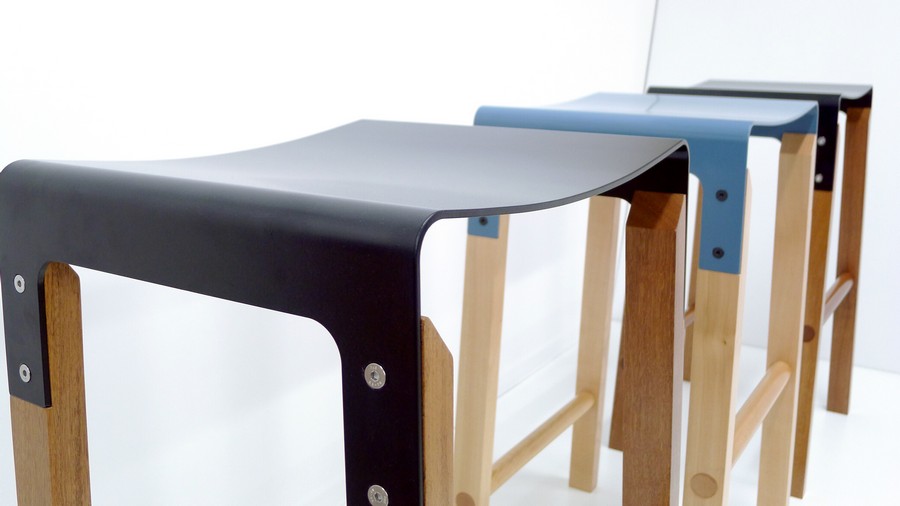 Разноцветные кухонные стулья от Cassels Design