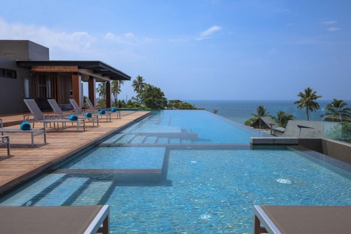 Терраса в отеле KC Grande Resort & Spa