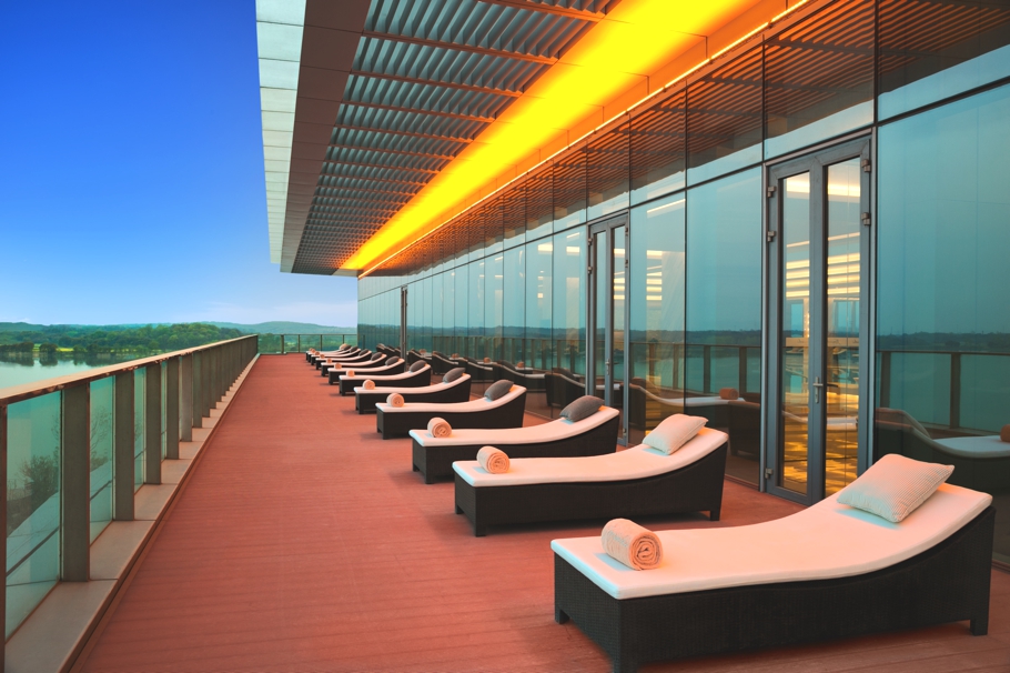 Терраса отеля Kempinski Hotel Yixing в Китае