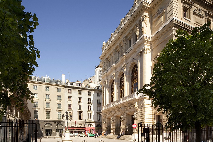 Архитектура отеля La Maison Favart во Франции