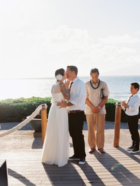 Свадебная церемони на Мауи