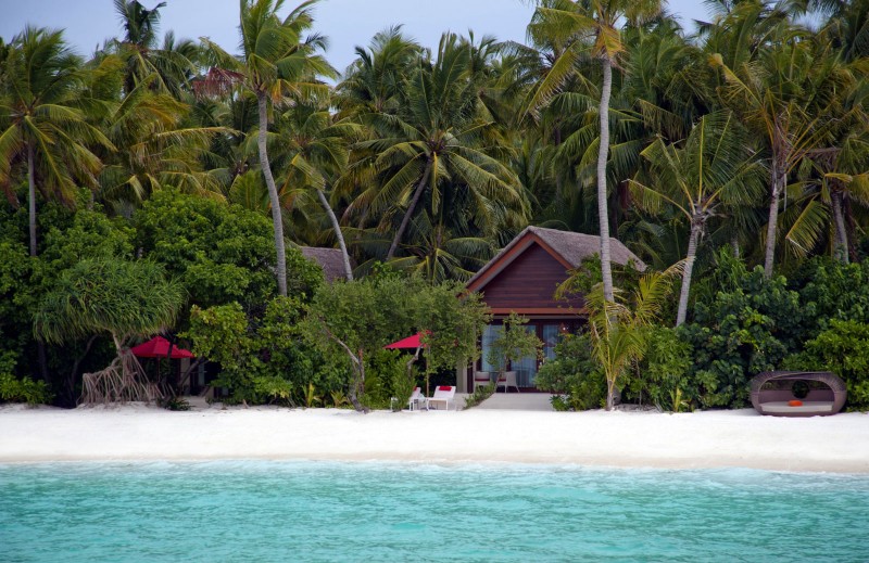 Территория отеля Niyama Maldives