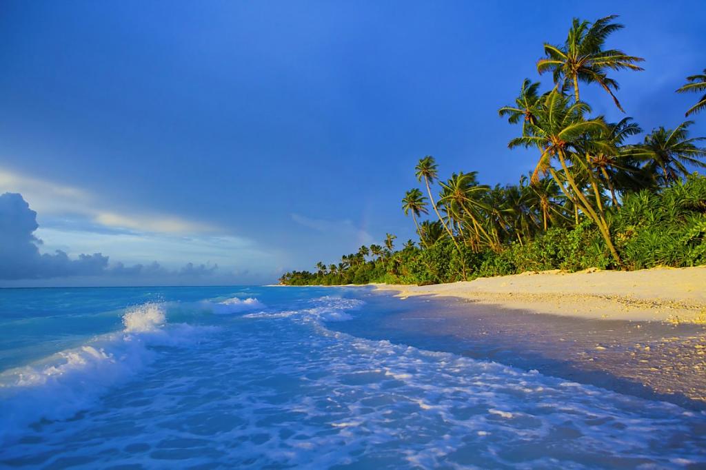 Пляж отеля Niyama Maldives