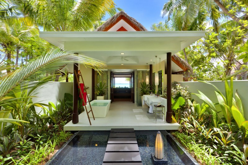 Территория отеля Niyama Maldives
