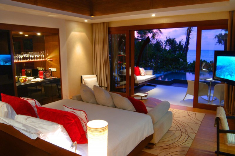 Интерьер отеля Niyama Maldives