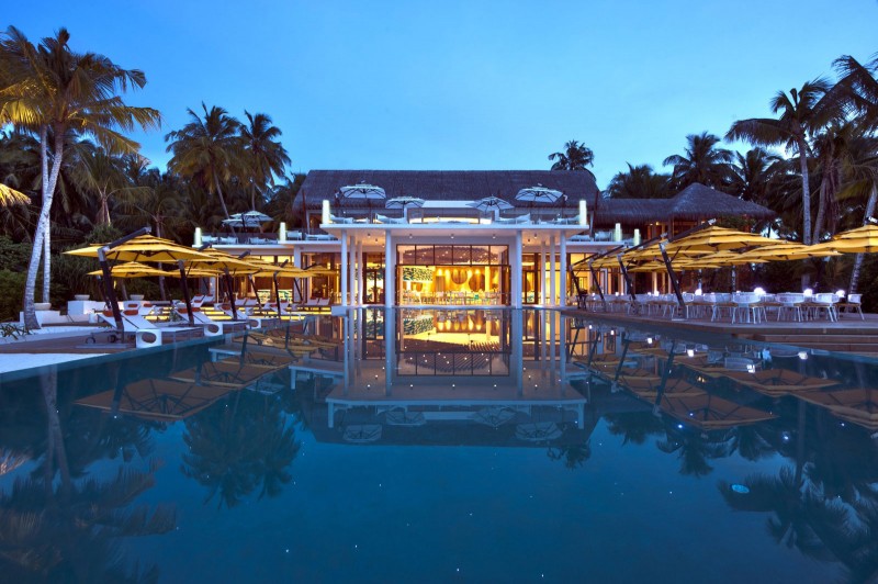 Территория отеля Niyama Maldives