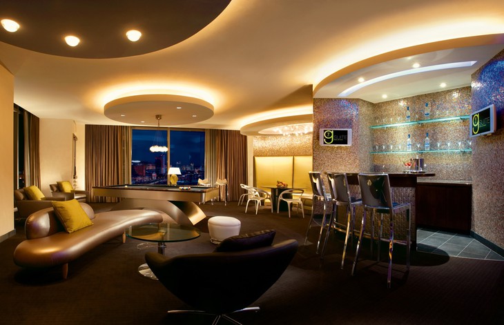 Биллиардная отеля Plams Casino Resort в США