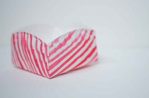 Изготовление бумажной корзинки для ягод