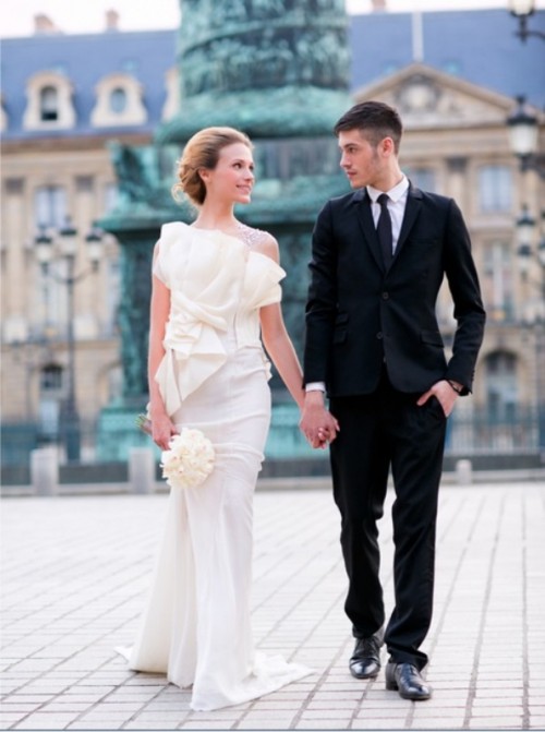Романтичная свадьба в Париже