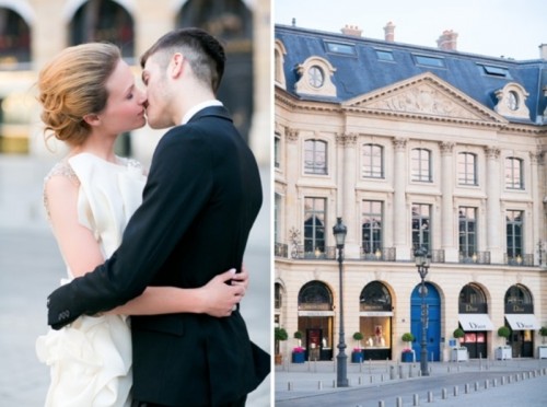 Романтичная свадьба в Париже