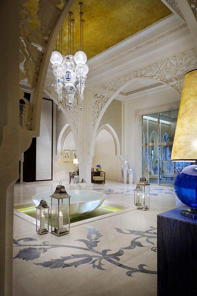 Интерьер отеля The One & Only, The Palm Hotel в Дубае