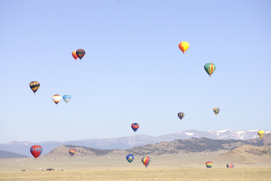 Воздушные шары в Колорадо