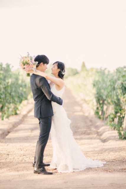 Свадьба в винограднике