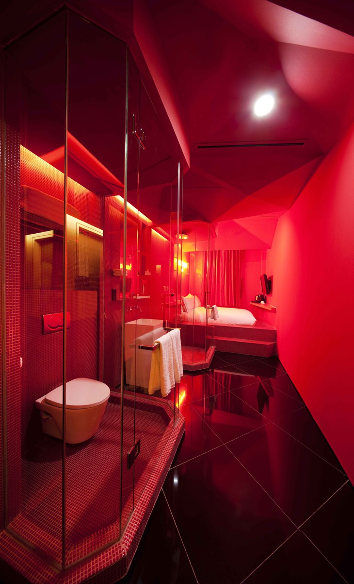 Ванная отеля Hotel Wanderlust в Сингапуре
