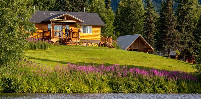 Деревенский домик Winterlake Lodge в США