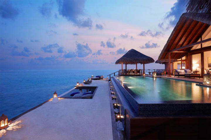 Роскошный отель One & Only Reethi Rah на Мальдивах