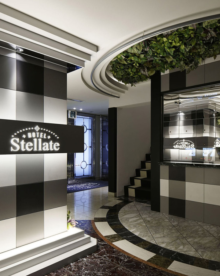 Интерьер отеля Stellate Shinjuku в Токио