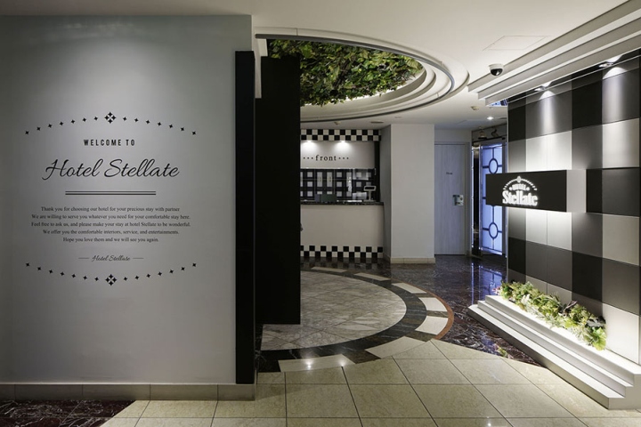 Интерьер отеля Stellate Shinjuku в Токио