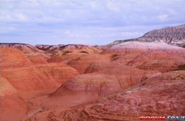 Марсианские пейзажи восточного Казахстана