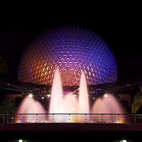 spaceship-earth-and-fountain-of-nations-epcot-