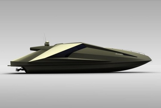 Lamborghini yacht