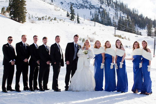 Свадьба на горнолыжном курорте