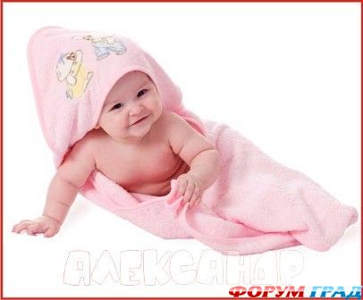 полотенце с уголком для ребенка
