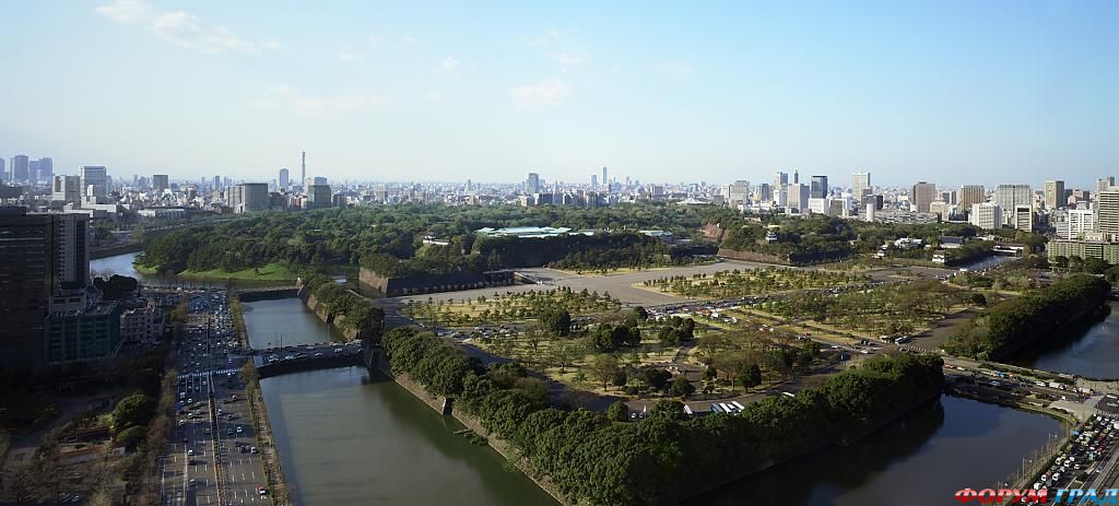 Окрестности отеля Peninsula hotel Tokyo