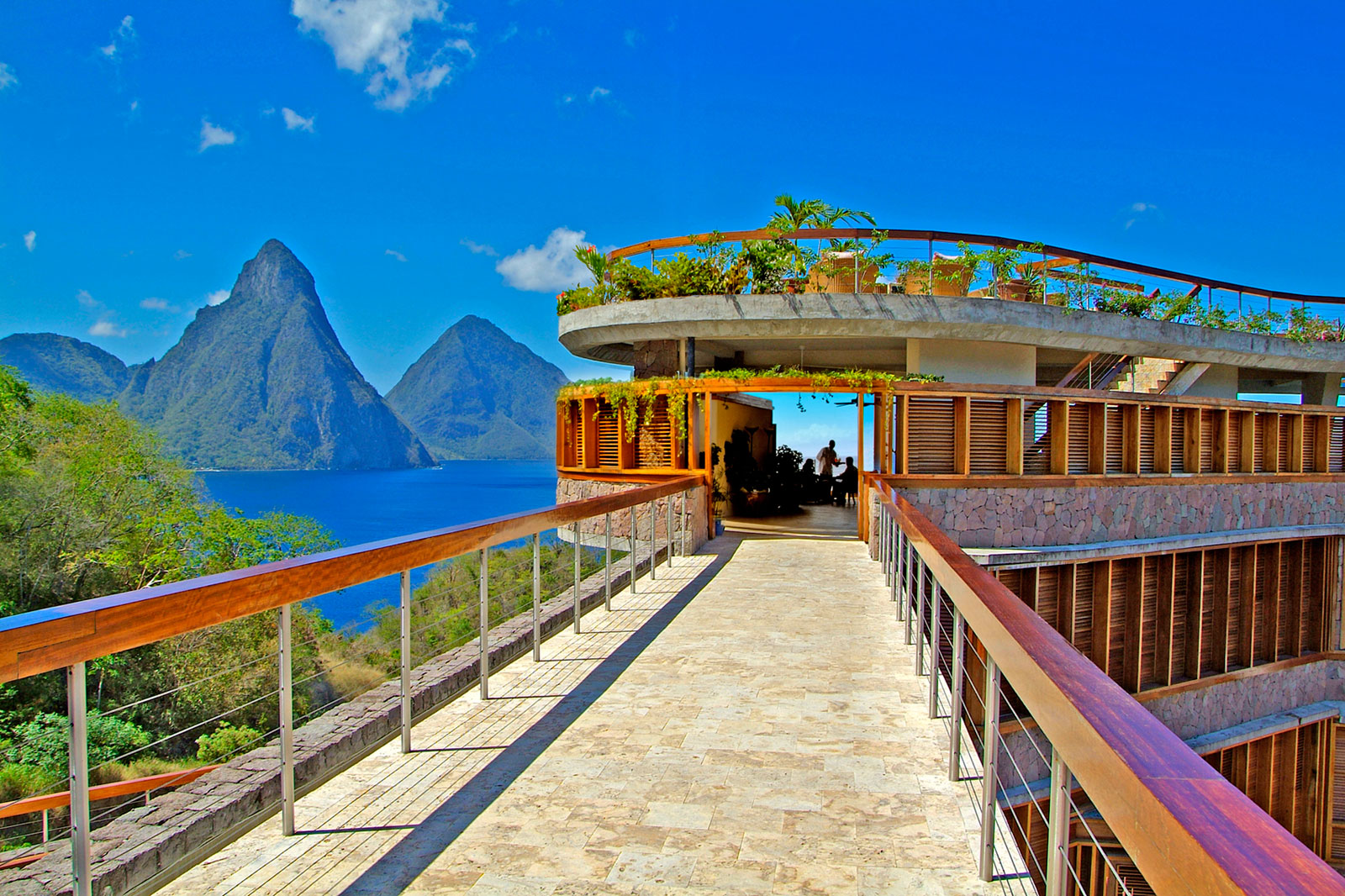 Курорт Jade Mountain, Кастри, Сент-Люсия