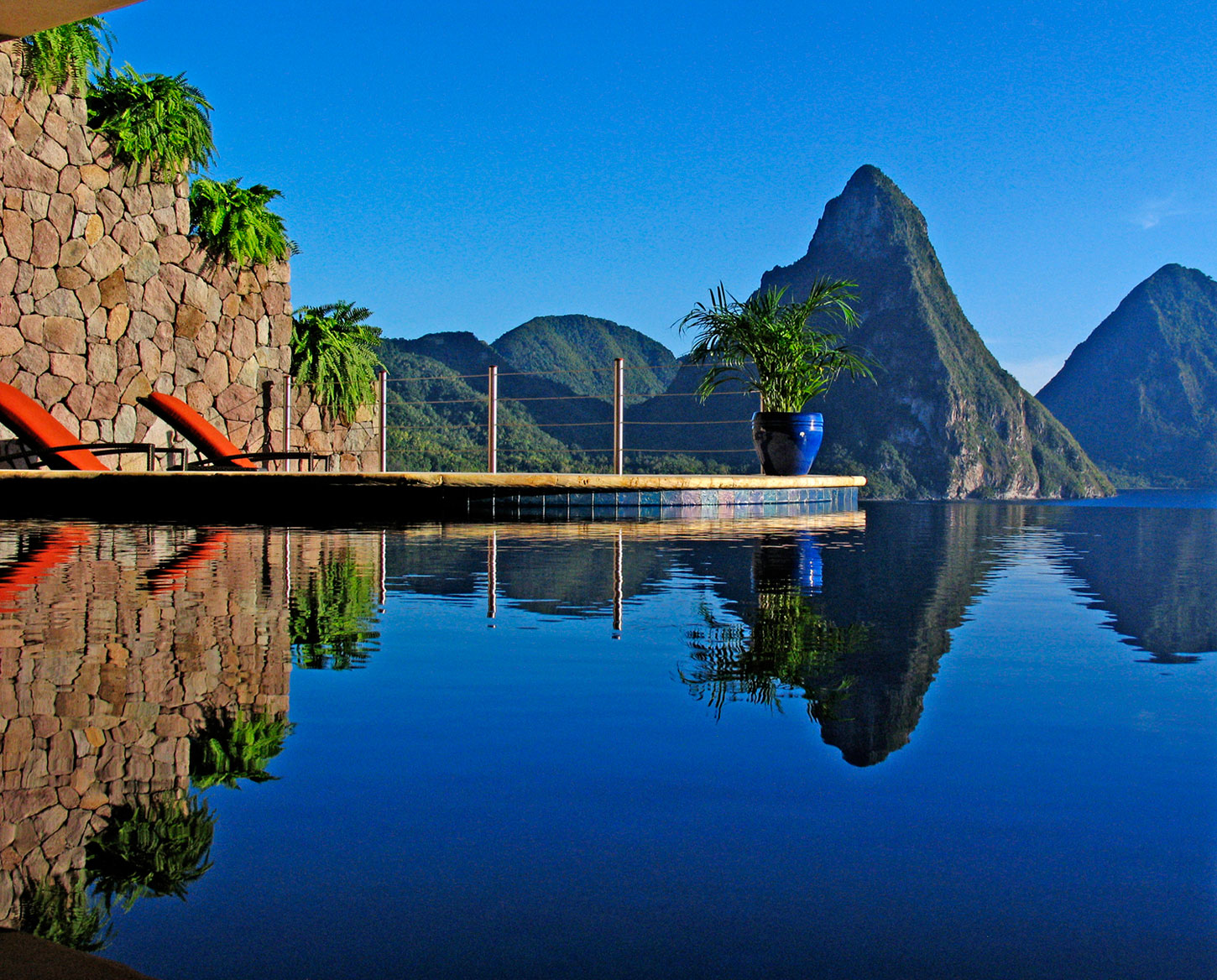 Курорт Jade Mountain, Кастри, Сент-Люсия