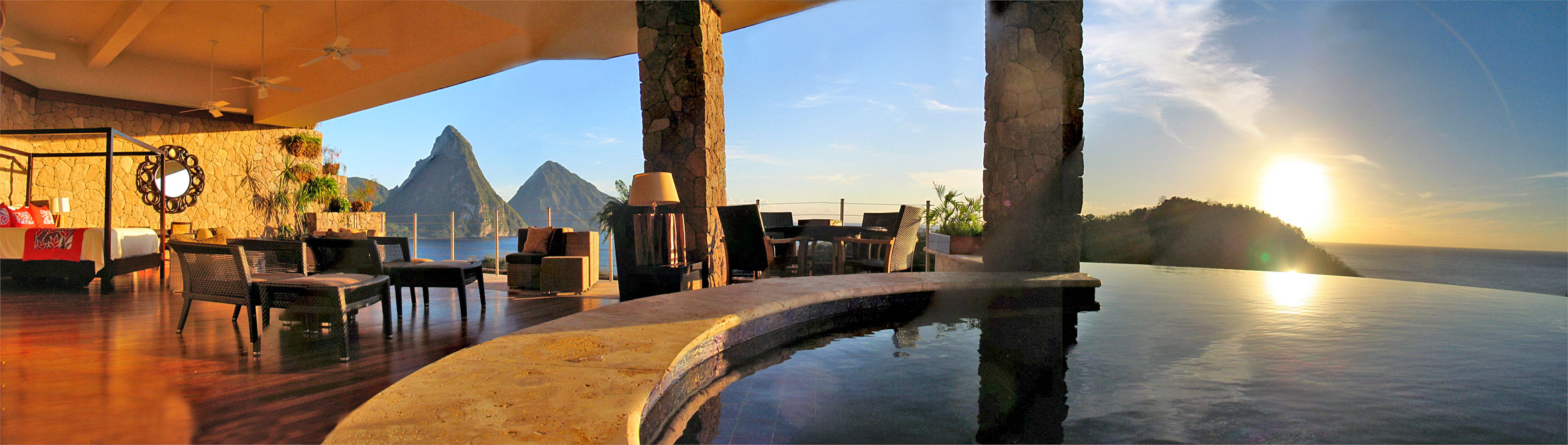 Отель Jade Mountain Resort сент Люсия