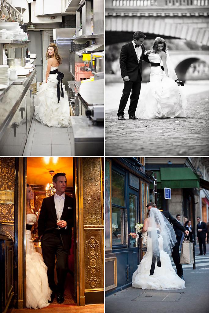 Скромная свадьба в Париже