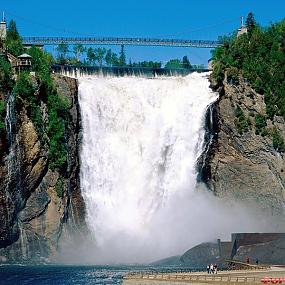 montmorency falls quebec canada - 1600x - 45