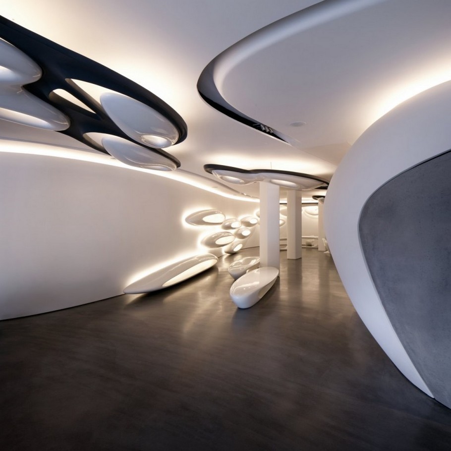 Проект Roca London Gallery от Zaha Hadid Architects