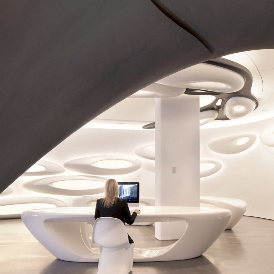 Проект Roca London Gallery от Zaha Hadid Architects