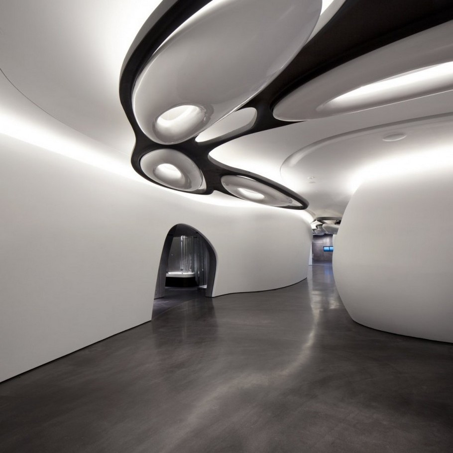 Проект Roca London Gallery от Zaha Hadid Architects