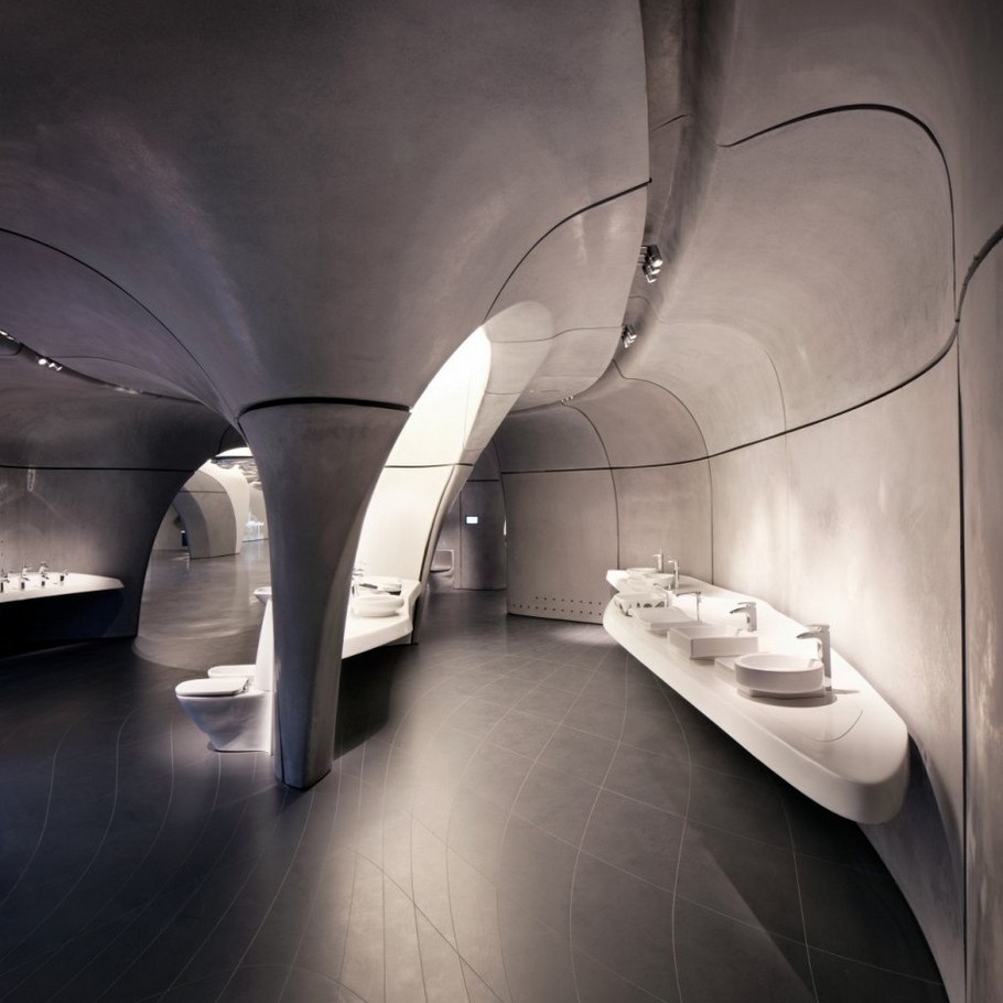 Проект Roca London Gallery от Zaha Hadid Architects