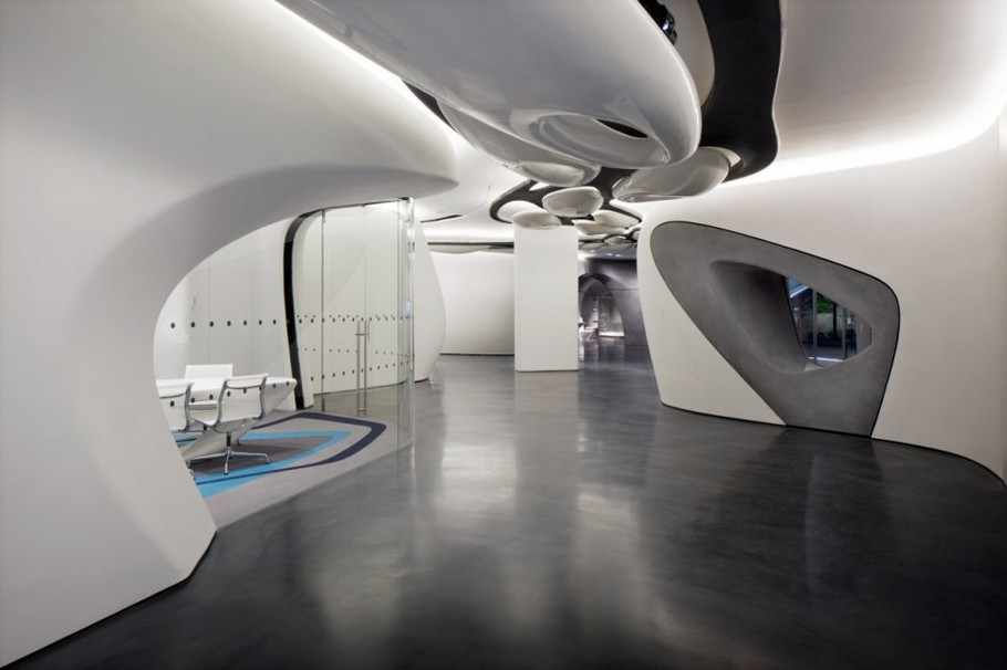 Проект Roca London Gallery от Zaha Hadid Architects