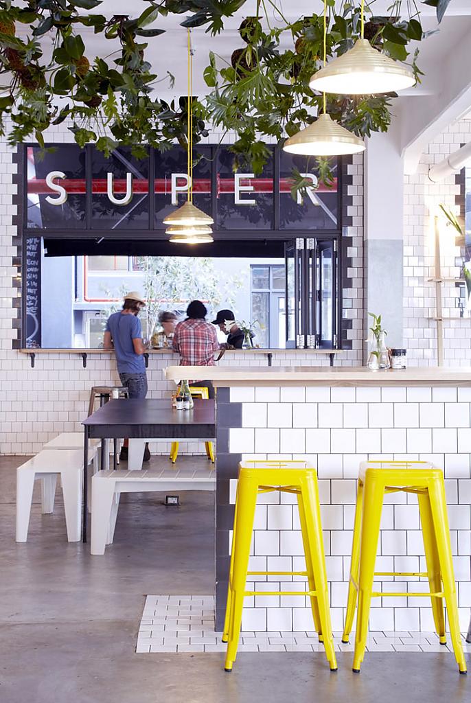Дизайн ресторана Superettecafe, Кейптаун, ЮАР