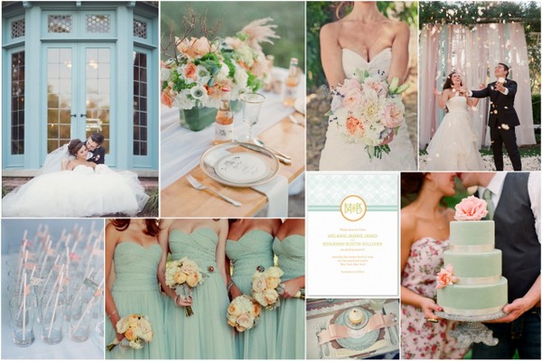 aqua-and-peach-wedding-inspiration