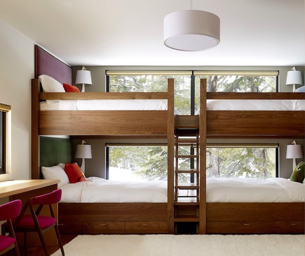 двухъярусные кровати с лестницей для детей