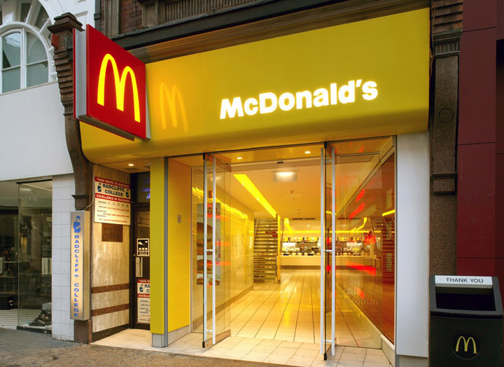 Ресторан McDonald’s в Лондоне