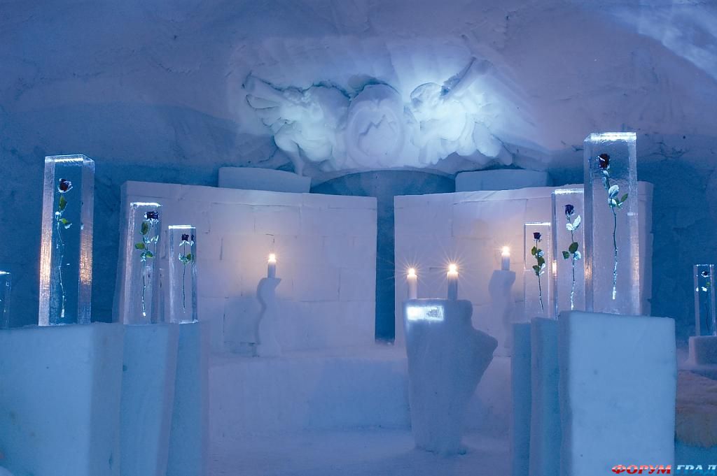 В отеле Iglu-Dorf