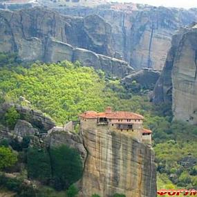 Монастырь в Метеоре, Греция