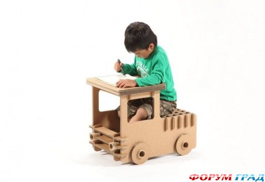 Игрушки из картона