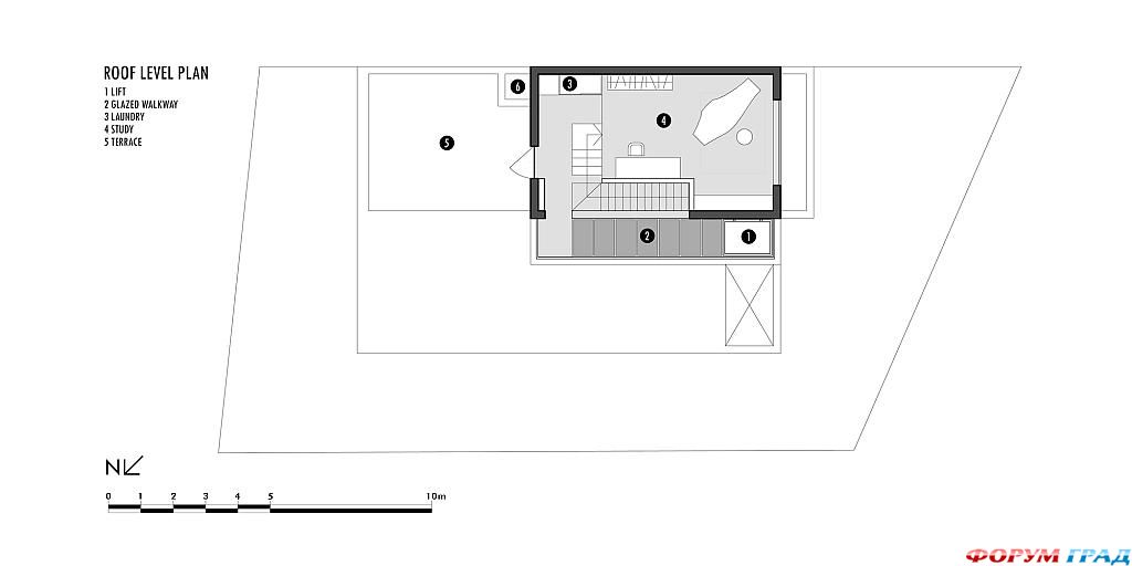 Загородный дом White Cube