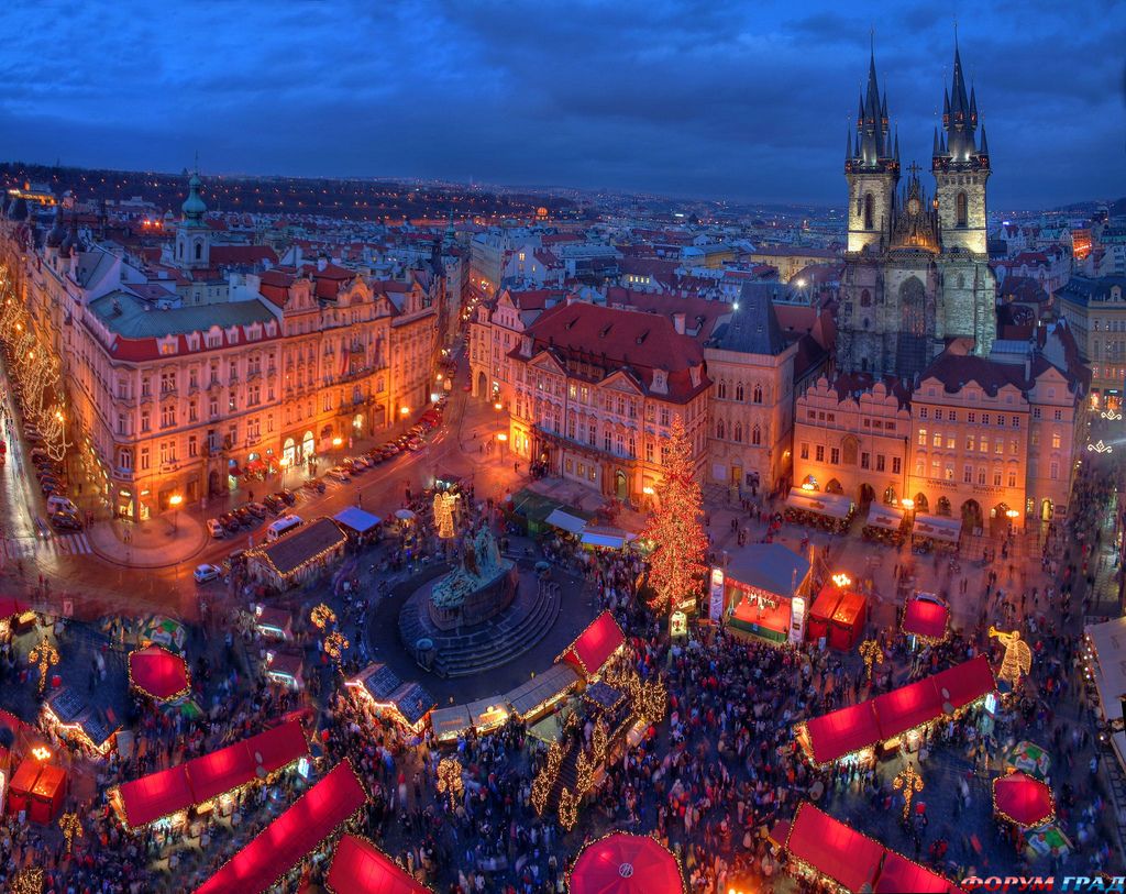 Рождественский базар Прага