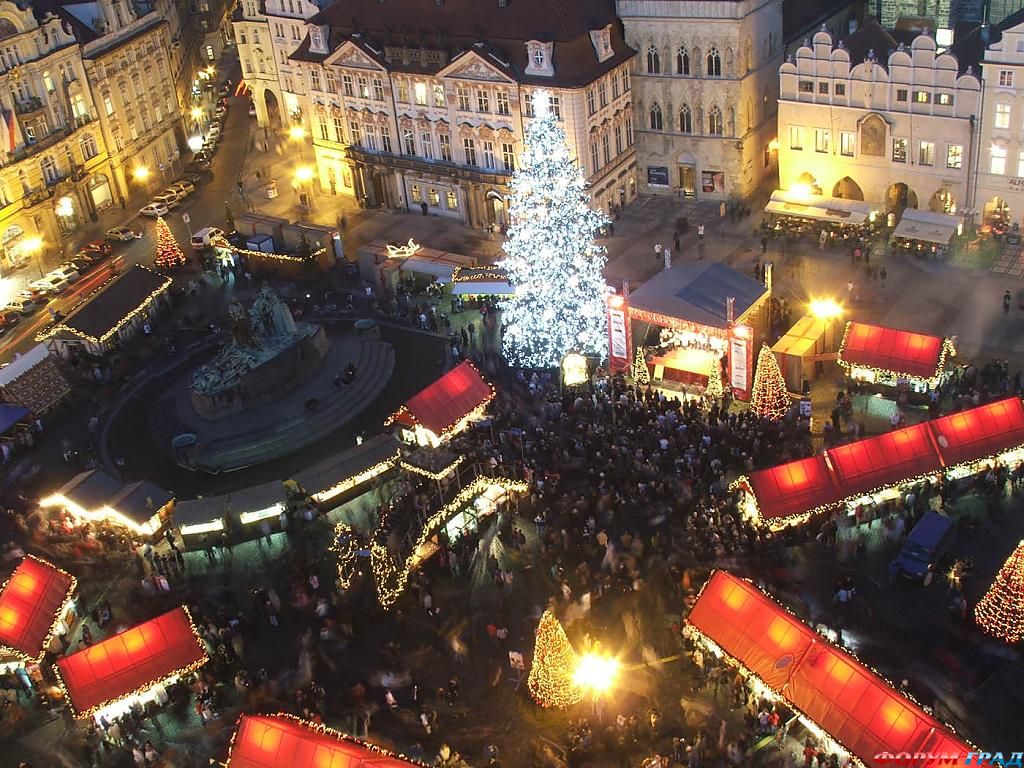 Рождественский базар Прага