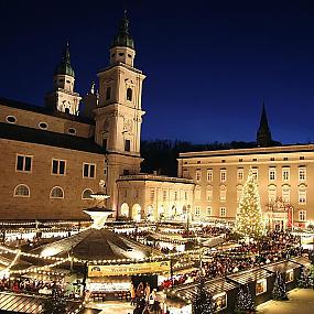 Рождественский базар в Зальцбурге